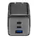 Alt View 11. Insignia™ - 65W 3-Port USB-C/USB Wall Charger for Smartphones, Tablets and More - Black.