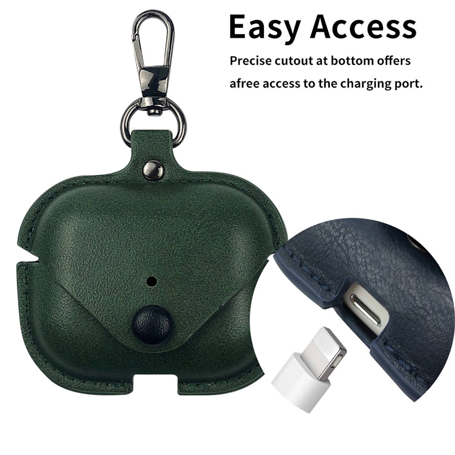 Easy Access  
Precise cutout at bottom offers free access to the charging port.