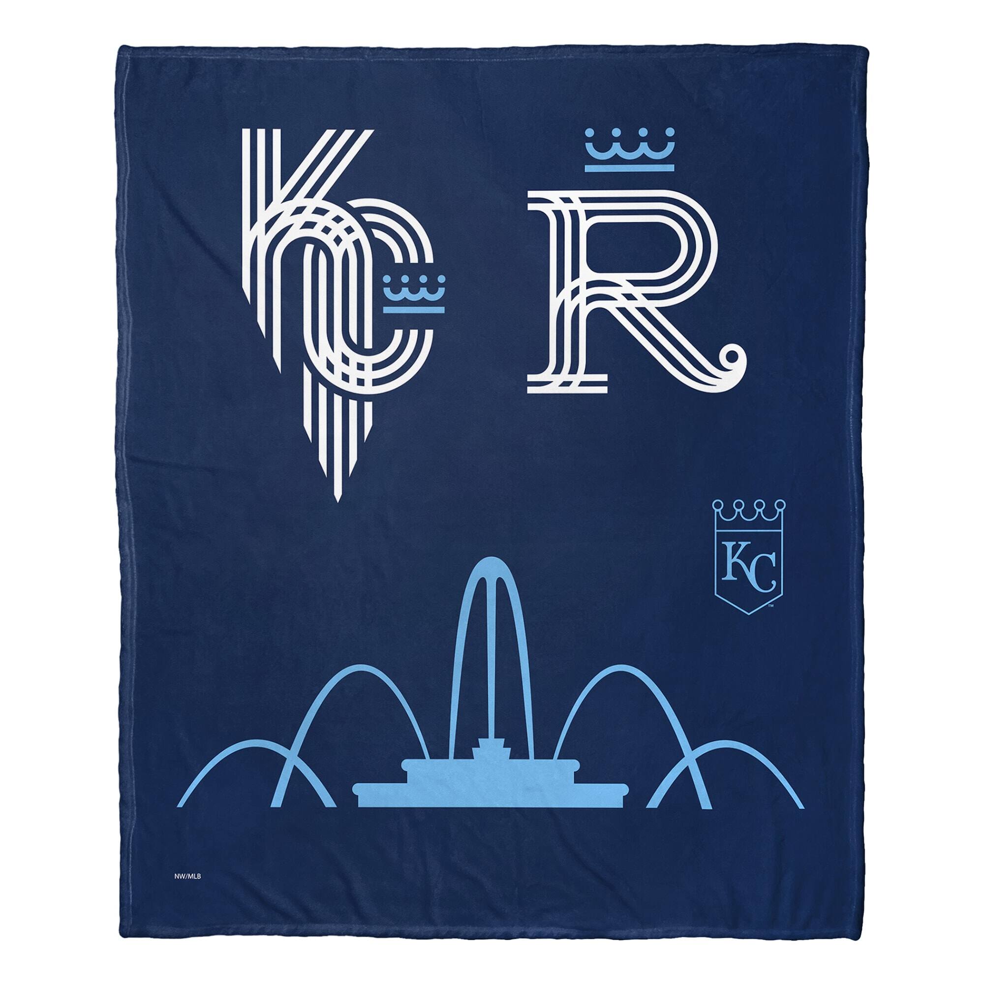 Alt View 1. Northwest - Kansas City Royals City Connect 50" x 60" Silk Touch Throw Blanket - Multicolor.