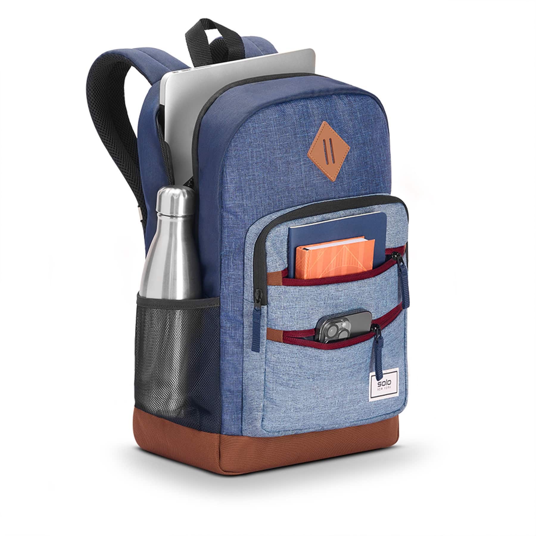 Alt View 15. Solo New York - Re:Fresh Backpack For 15.6" Laptop - Blue.