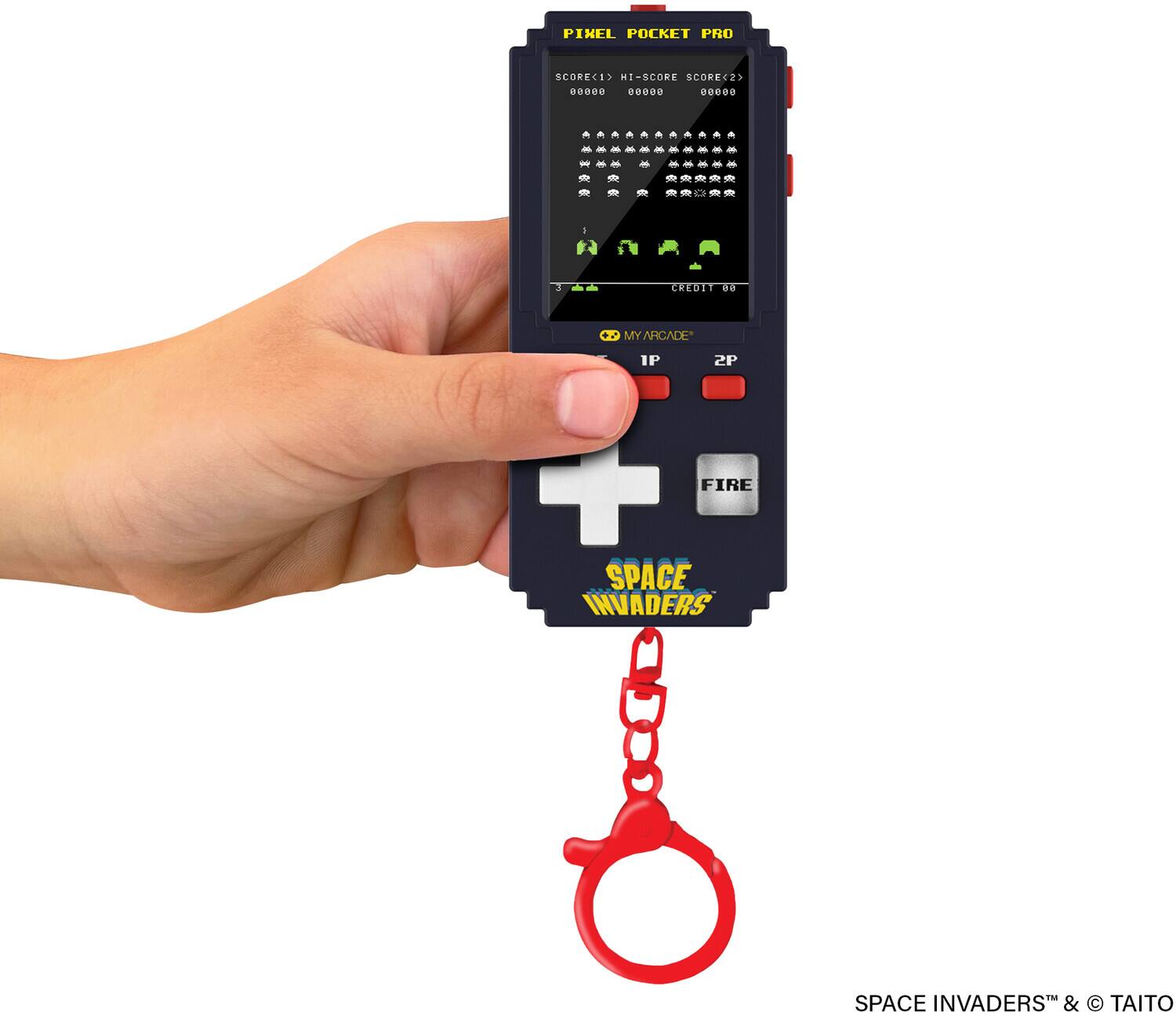 PIXEL POCKET PNO SCORE<1> HI-SCORE SCORE2> 000D0 00000 00000 - I CREUTT 33 MY MYARGADE IP 2P FIRE SPACE INVADERS SPACE INVADERS & TAITO

FINAL POCKET PRO
SCORE<1> HI-SCORE SCORE<2> 00000 00000 00000
CREDIT 00
1P 2P
FIRE
SPACE INVADERS
SPACE INVADERS™ & © TAITO