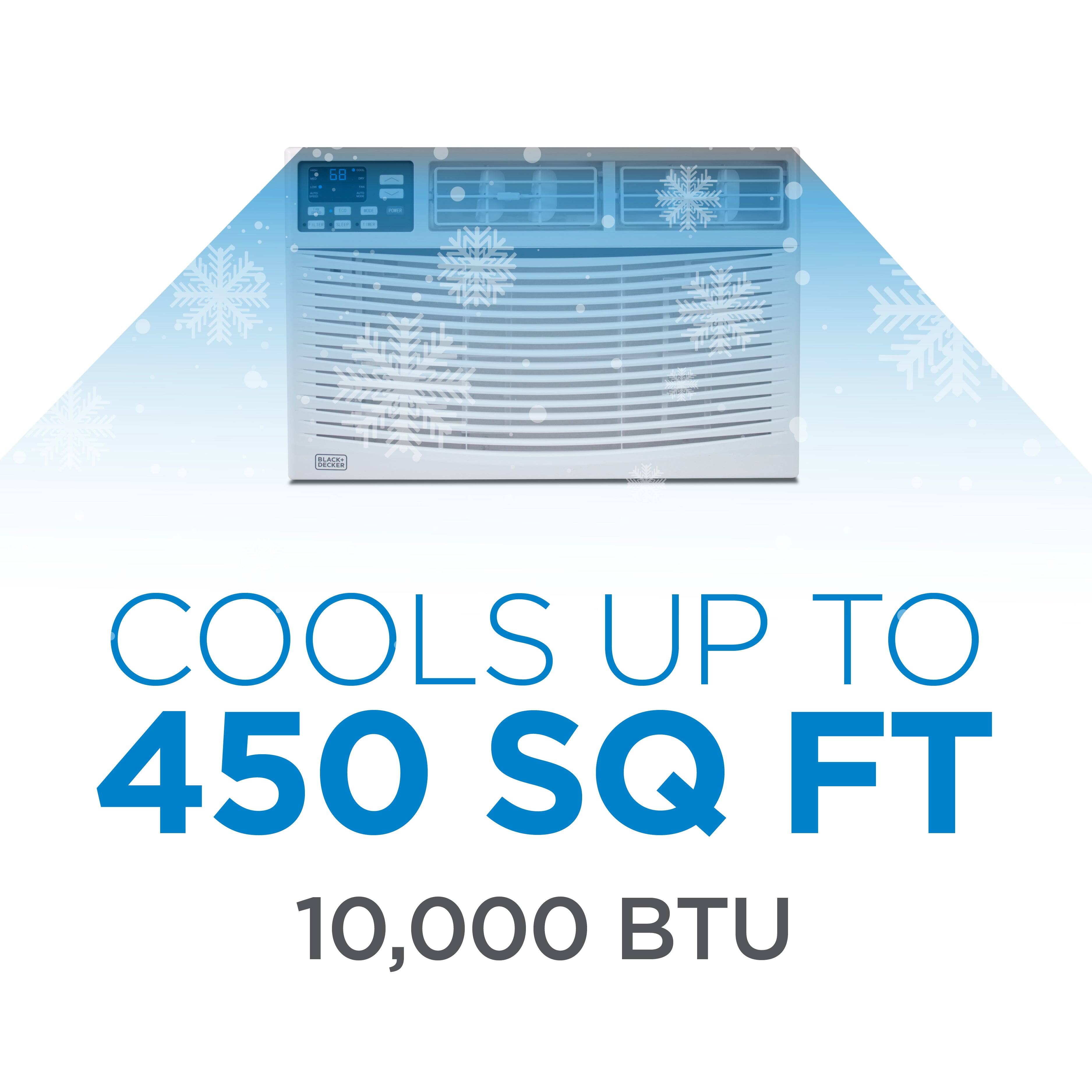 58 aias COOLS UP TO 450 SQ FT 10,000 BTU