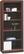 Angle Standard. Bush - Saratoga Executive 4-Shelf Bookcase.