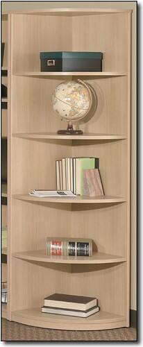 Alt View Standard 2. Bush - Universal Wall System Corner Bookcase.