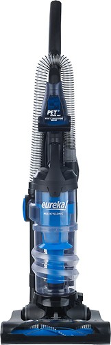  Eureka - AirSpeed ONE Pet Bagless Upright Vacuum - Black/Lamanze Blue