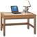 Angle Standard. Bush - Vantage Student Desk - Light Dragonwood.