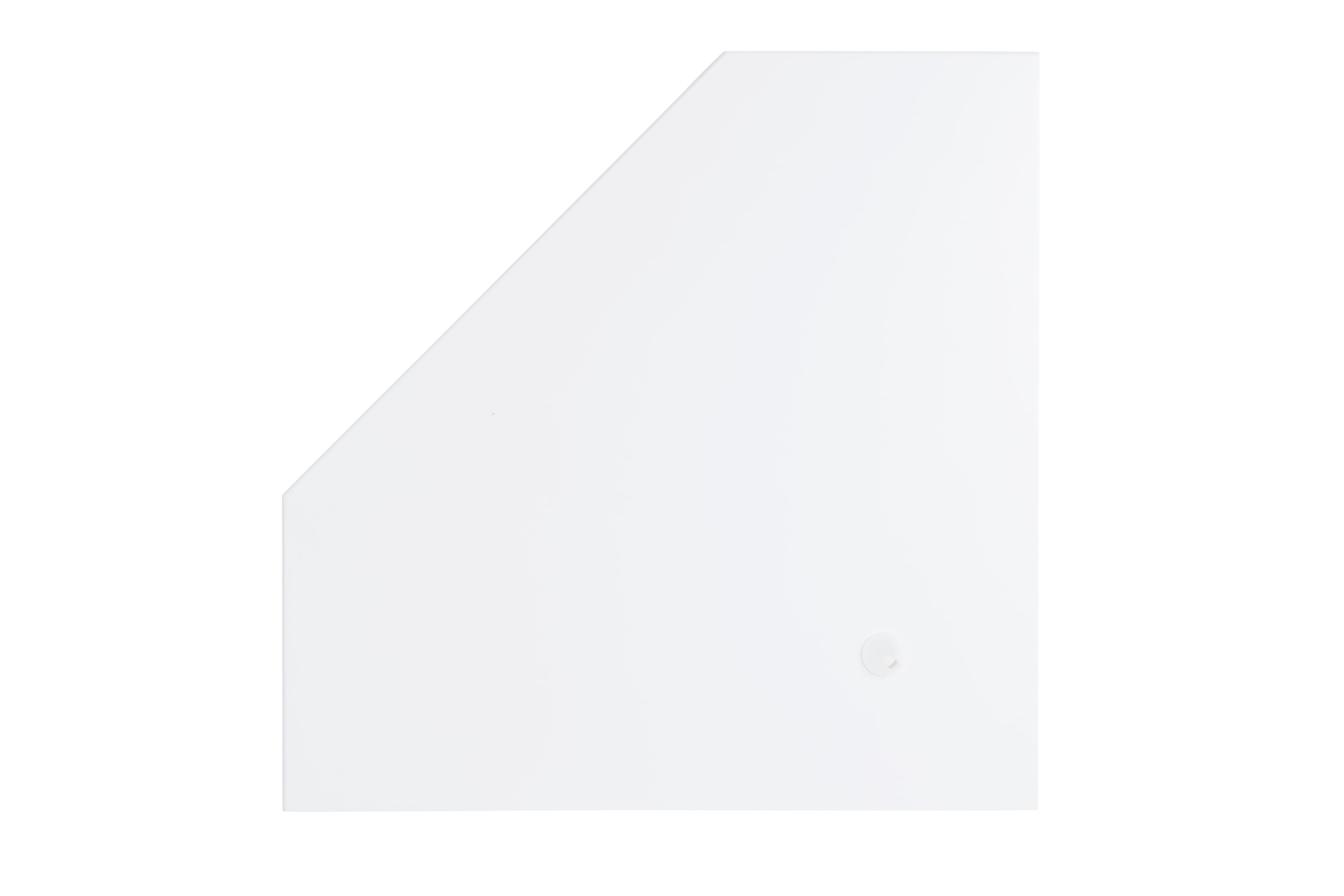 Alt View 12. Linon Home Décor - Penrose Corner Desk With Keyboard Tray - White.