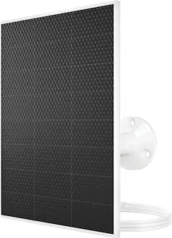 Front. Arlo - Mountable Solar Panel Charger, 2025 Release - White.