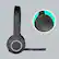 Alt View 17. Logitech - H600 RF Wireless On-Ear Headset - Black.
