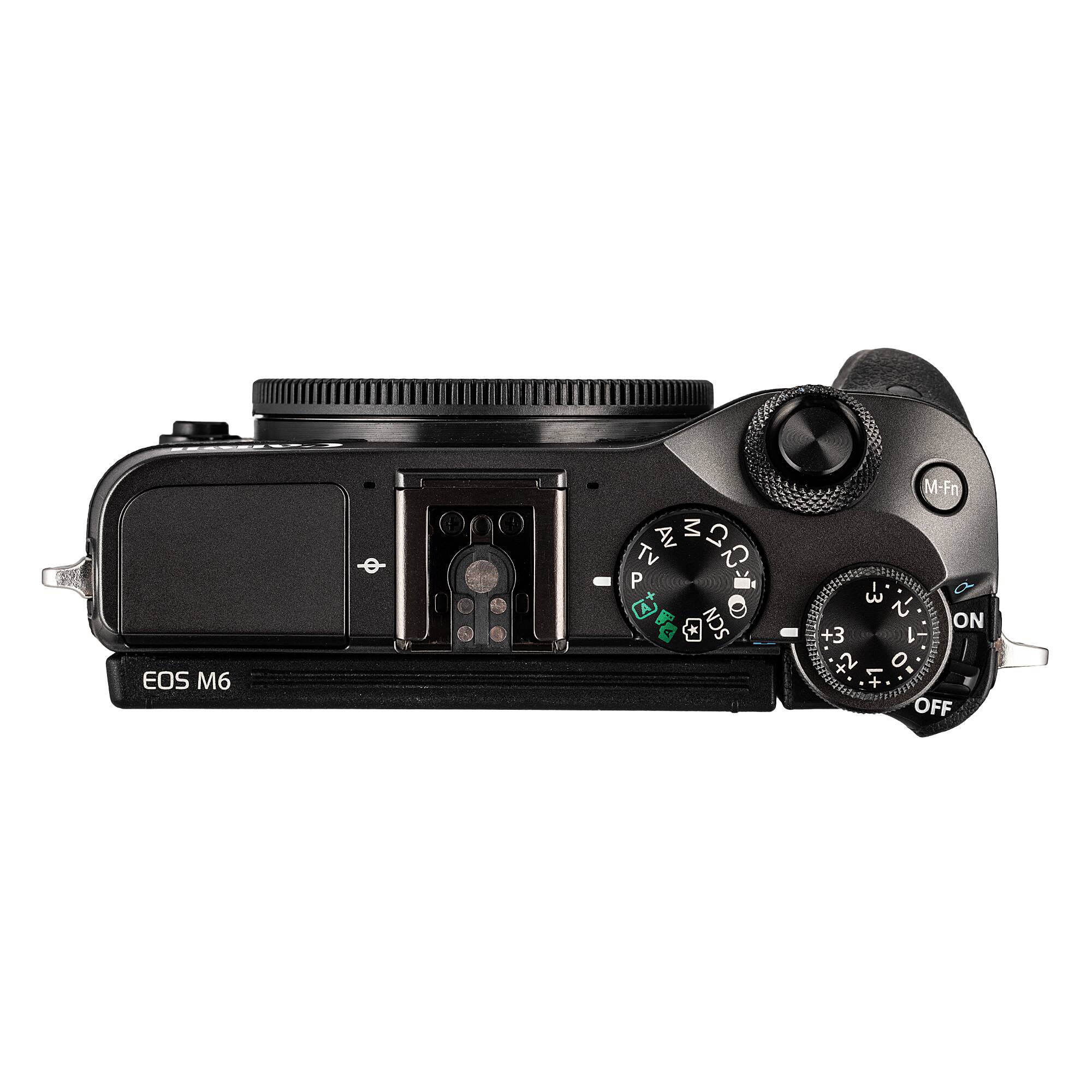 EOS M6  
- Av  
- M  
- C1  
- Tv  
- V  
- C2  
- P  
- 4  
- +  
- A  
- F  
- e  
- *  
- SCN  
- M-Fn  
- P  
- 3  
- i  
- ON  
- +3  
- 1  
- 1  
- +2  
- x  
- 0  
- +1  
- OFF