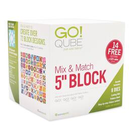 AccuQuilt - Qube Mix & Match 5 Block - Multi