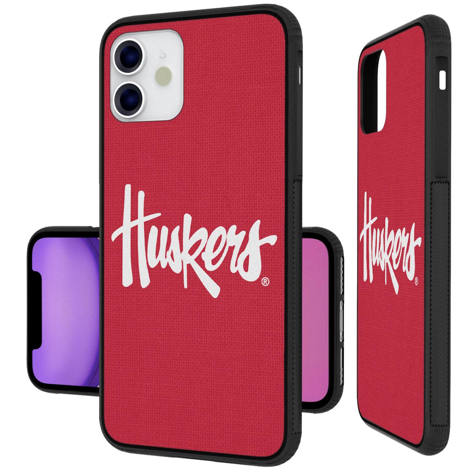 Alt View 1. Keyscaper - Nebraska Huskers iPhone Solid Design Bump Case - 16 - Multicolor.