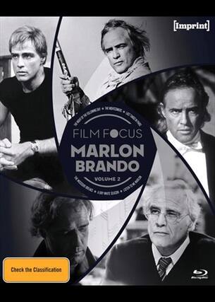Front. Film Focus: Marlon Brando-Volume Two (1969-1989) - Limited All-Region/1080p Boxset - BLU-RAY.