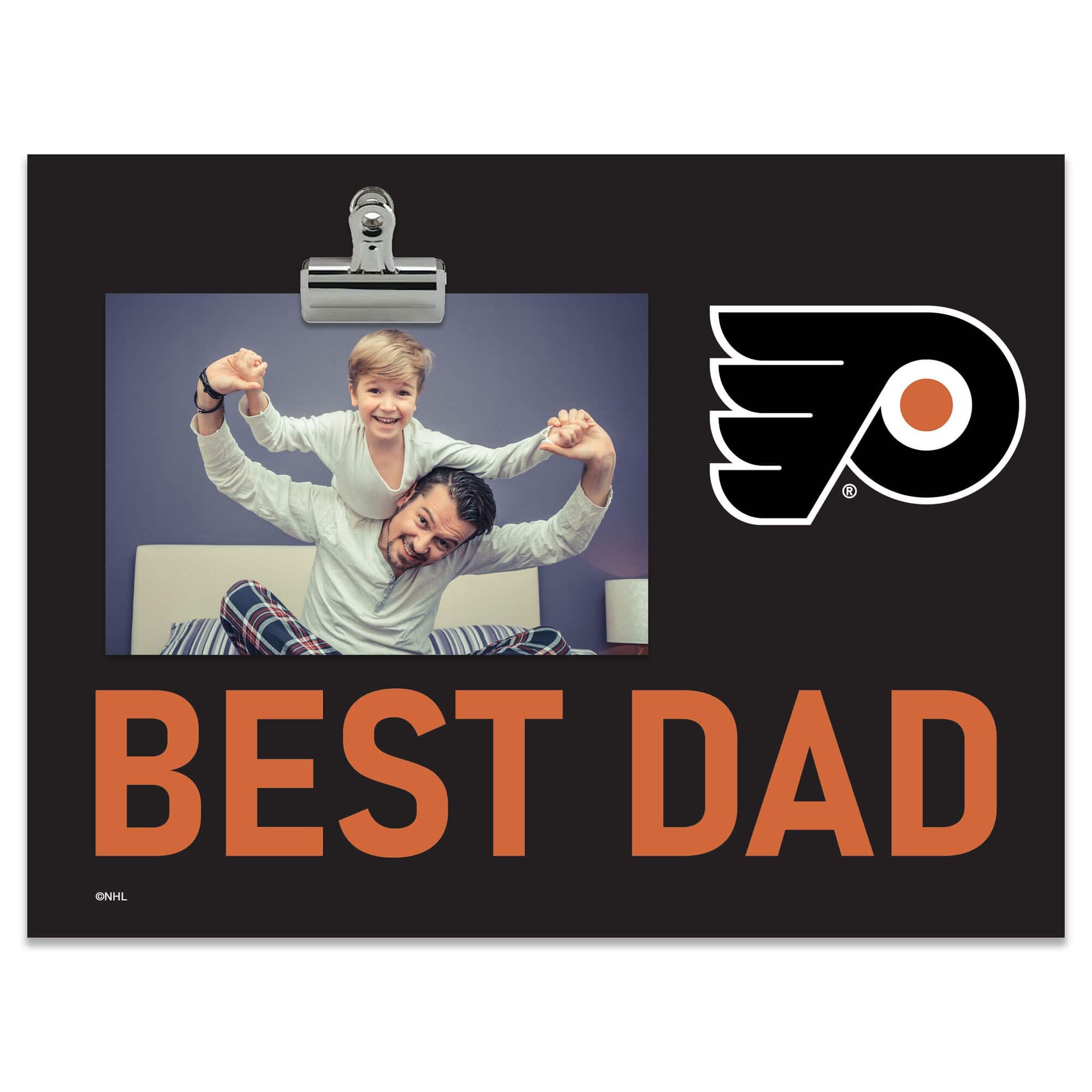 "Fan Creations - Philadelphia Flyers 8"" x 10.5"" Briteline Best Dad Clip Frame - Multicolor" price history on PriceWatchPro