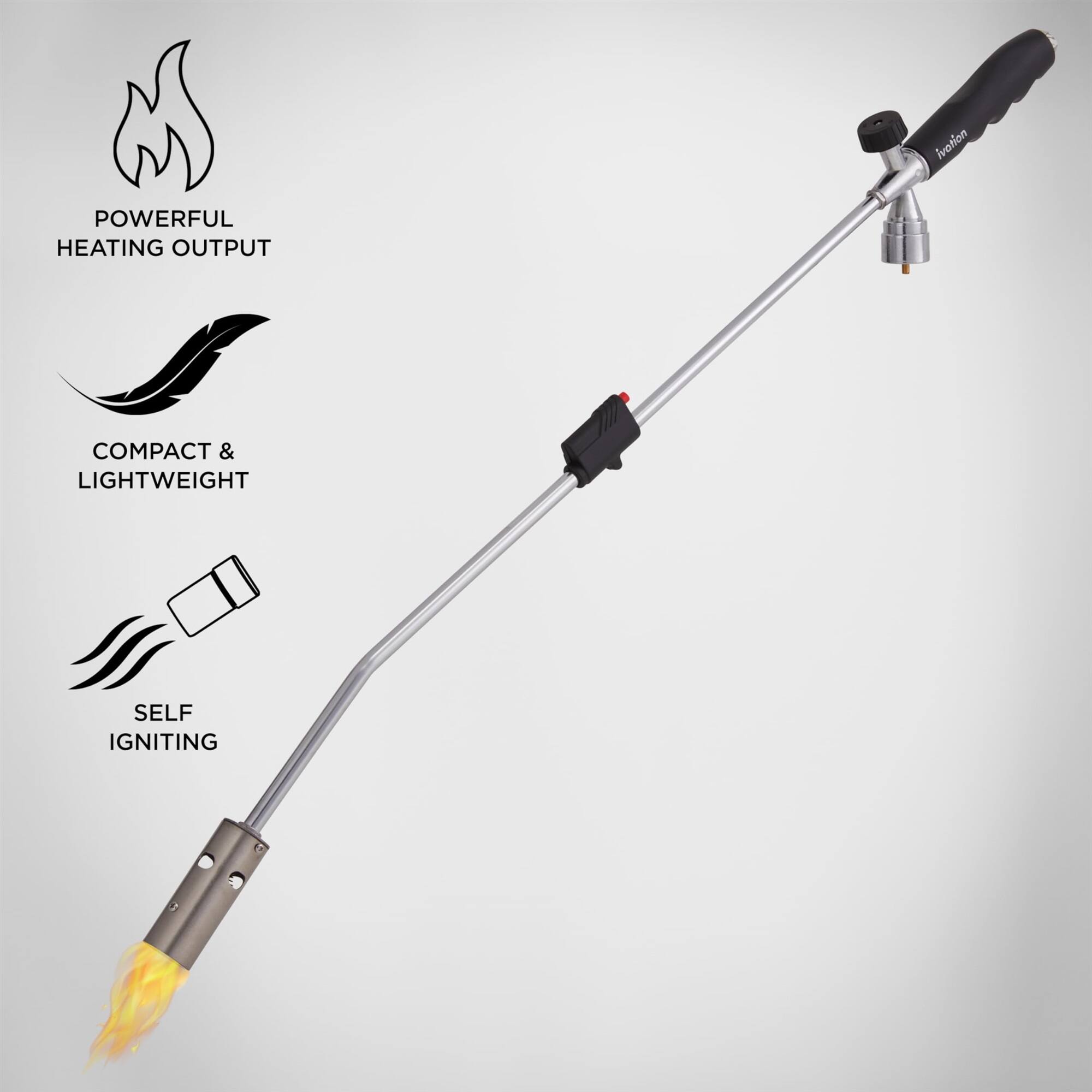 Ivation, powerful heating output, compact & lightweight, self igniting