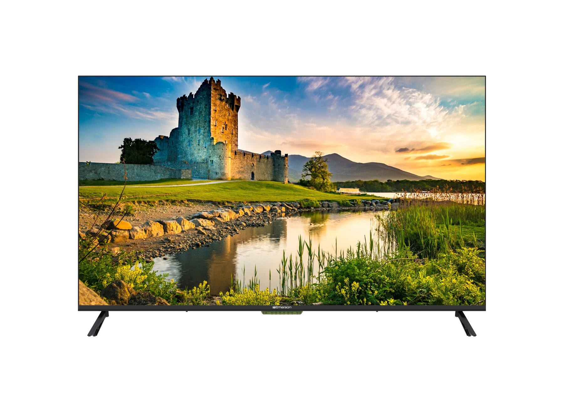 Front. Emerson - Emerson ETS-5000KA 50" Class 4K UHD Smart TV with Full HDR, Ultra HD 2160p LED Display, Built-in Digital Tuner, HDMI/USB.