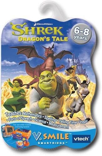 Front Standard. VTech - V.Smile Smartridge: Shrek: Dragon's Tale.