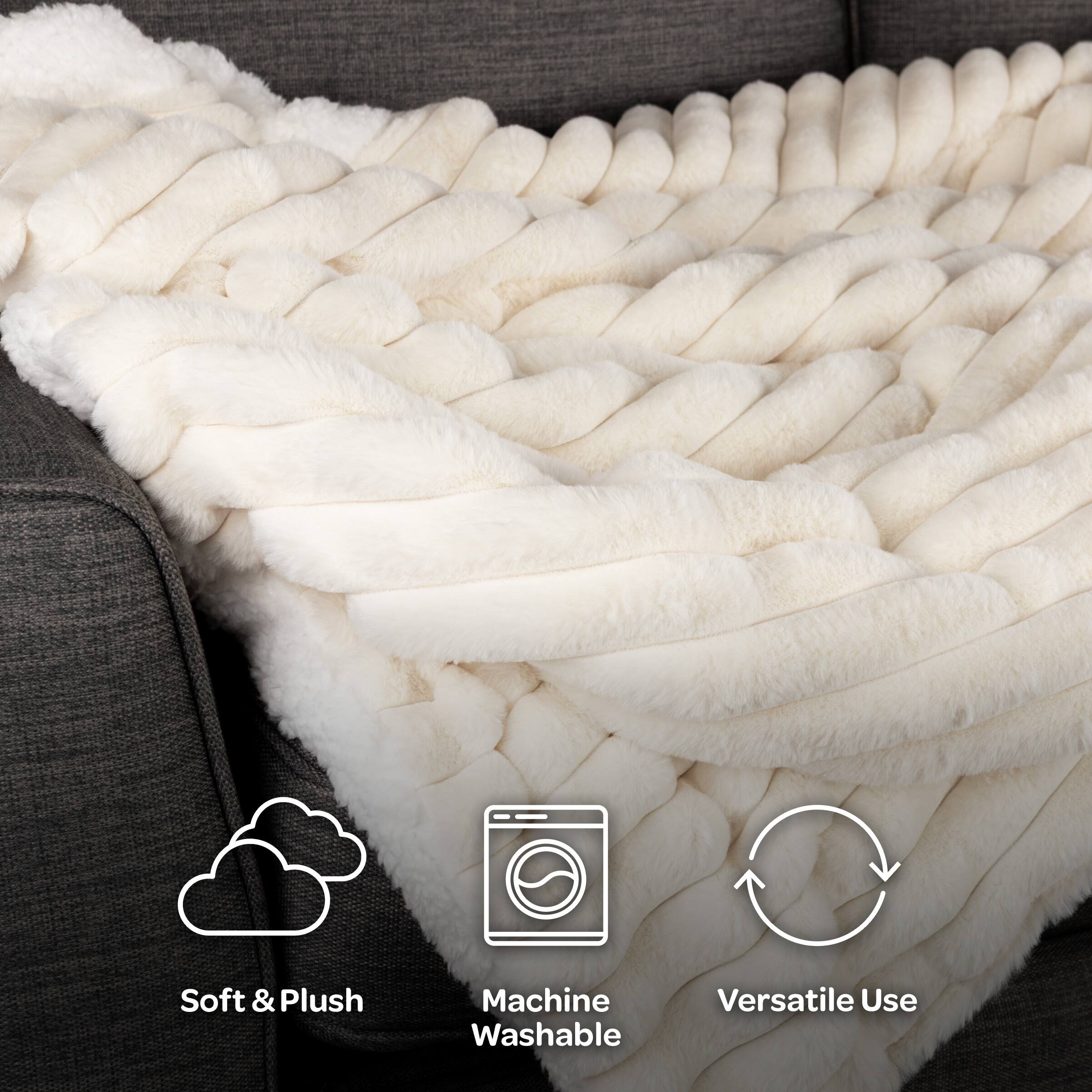 Soft & Plush  
Machine Washable  
Versatile Use