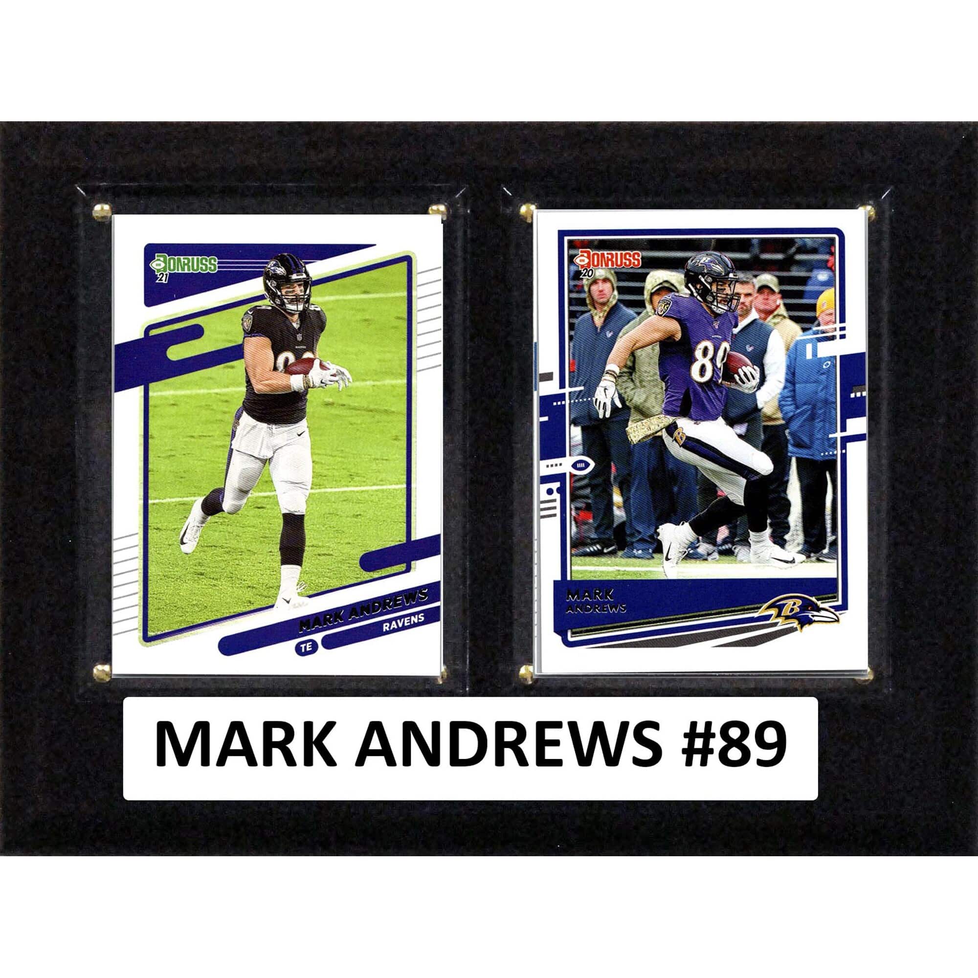 "C&I Collectibles - Mark Andrews Baltimore Ravens 6"" x 8"" Trading Card Plaque - Multicolor" price history on PriceWatchPro
