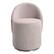 Front. OSP Home Furnishings - Lystra Swivel Vanity Chair - Dusty Rose.