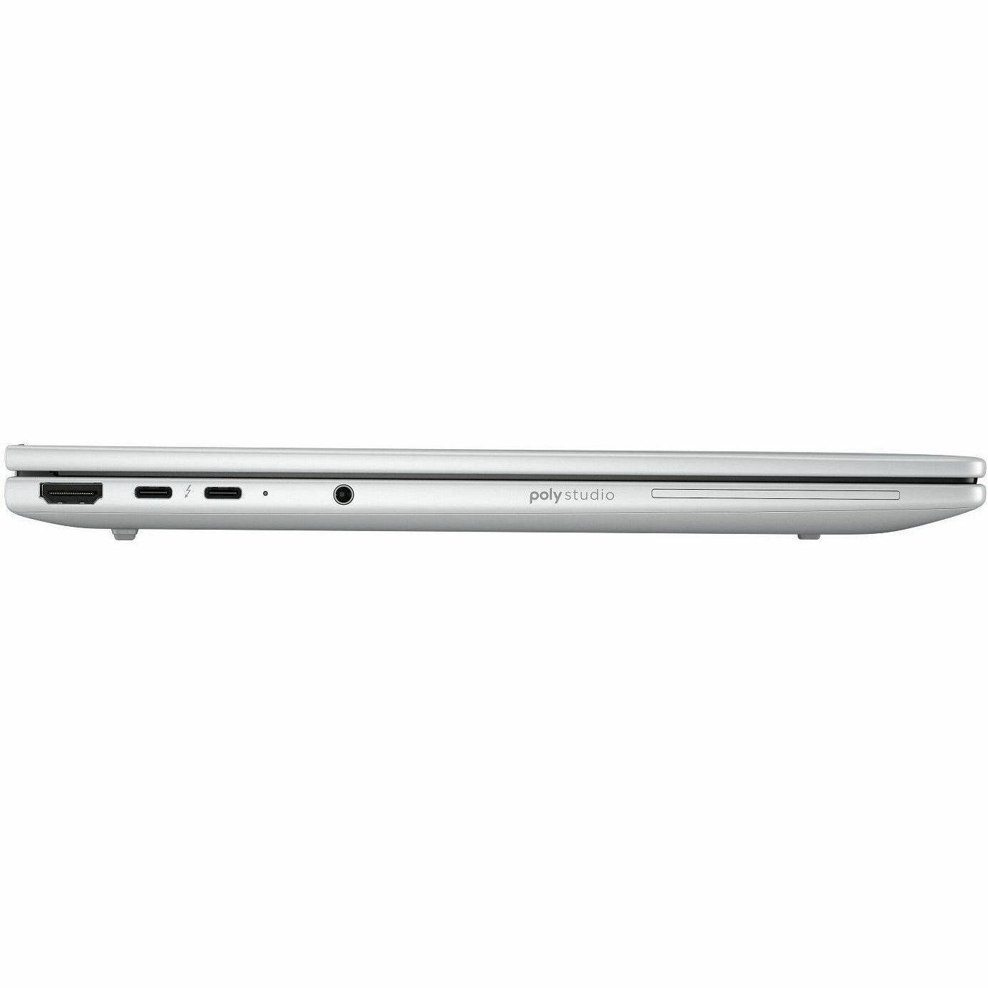 Alt View 7. HP - HP EliteBook 8 G1i 14" Touchscreen Notebook - WUXGA - 60 Hz - Intel Core Ultra 7 268V - vPro Technology - 32 GB - 512 GB - Glacier Silver Aluminum.