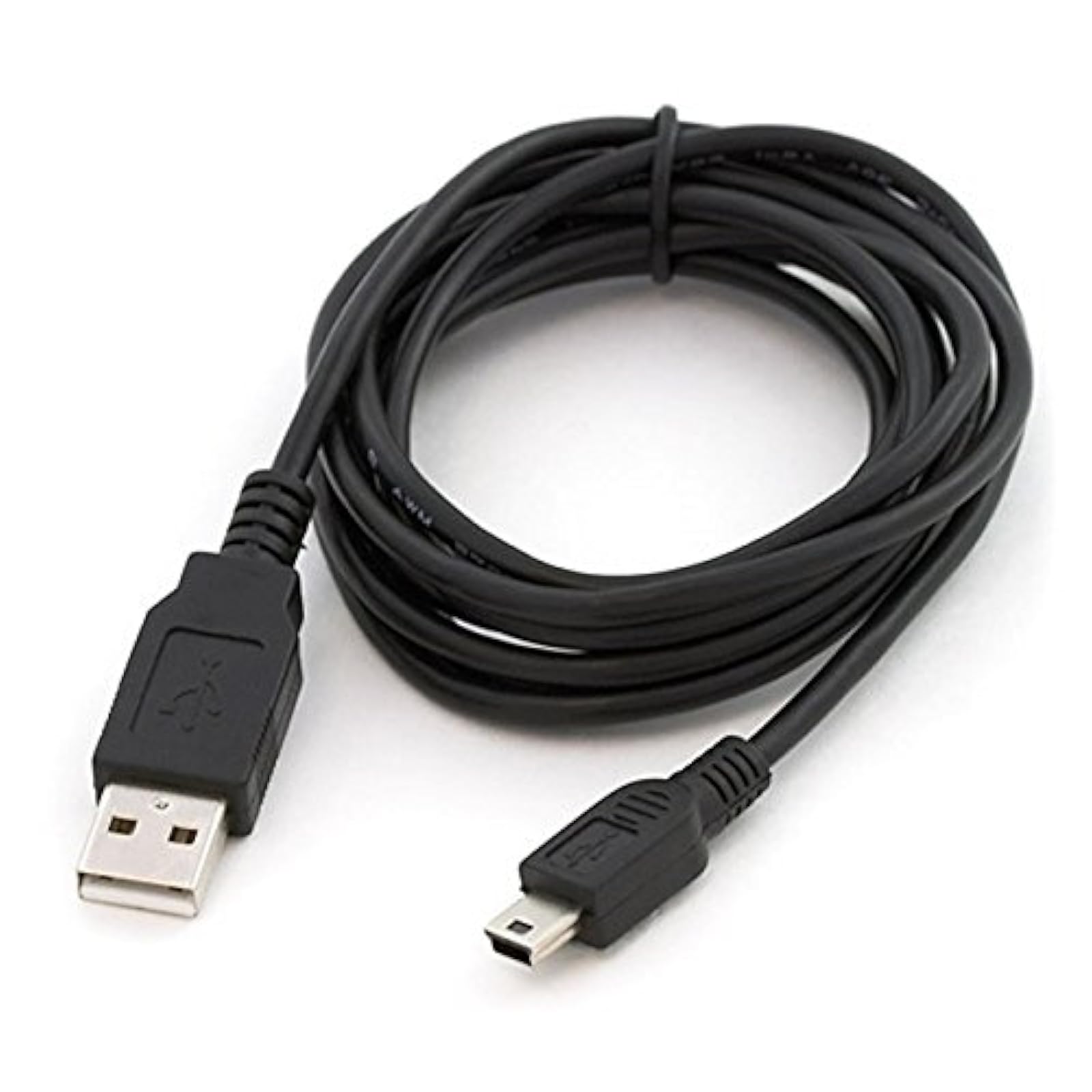 Mini USB Charge And Sync Cable For PlayStation 3 PS3 GPS Units And More By Mars Devices 6 Feet - Black