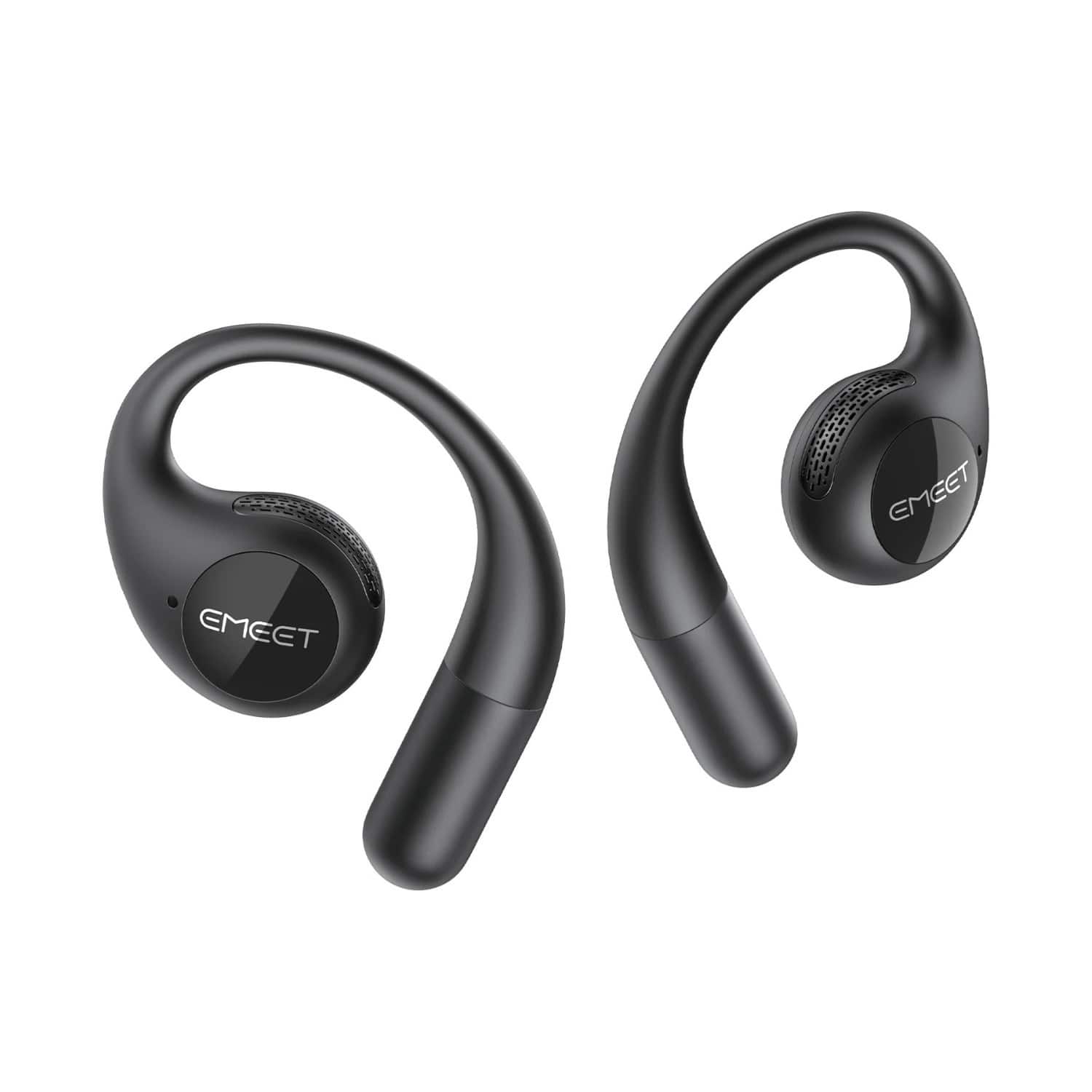 EMEET Airflow Open Ear Headsets with Detachable Boompole and