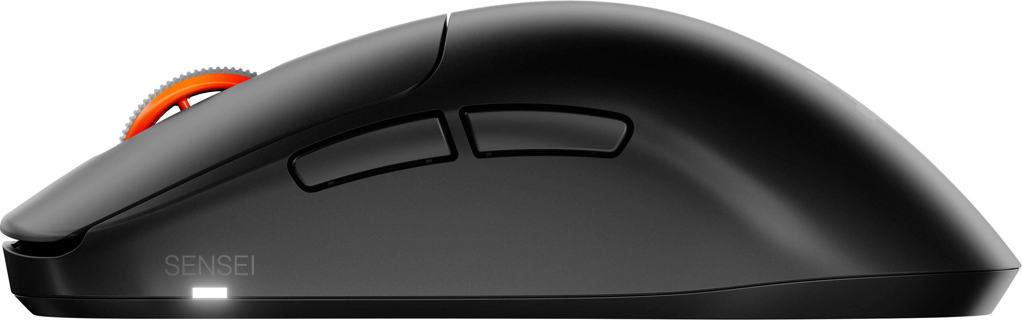 Alt View 11. SteelSeries - Sensei Pro Mini Wireless Optical Symmetrical Gaming Mouse with 8K Polling – Ultra-Wideband/RF for PC - Black.