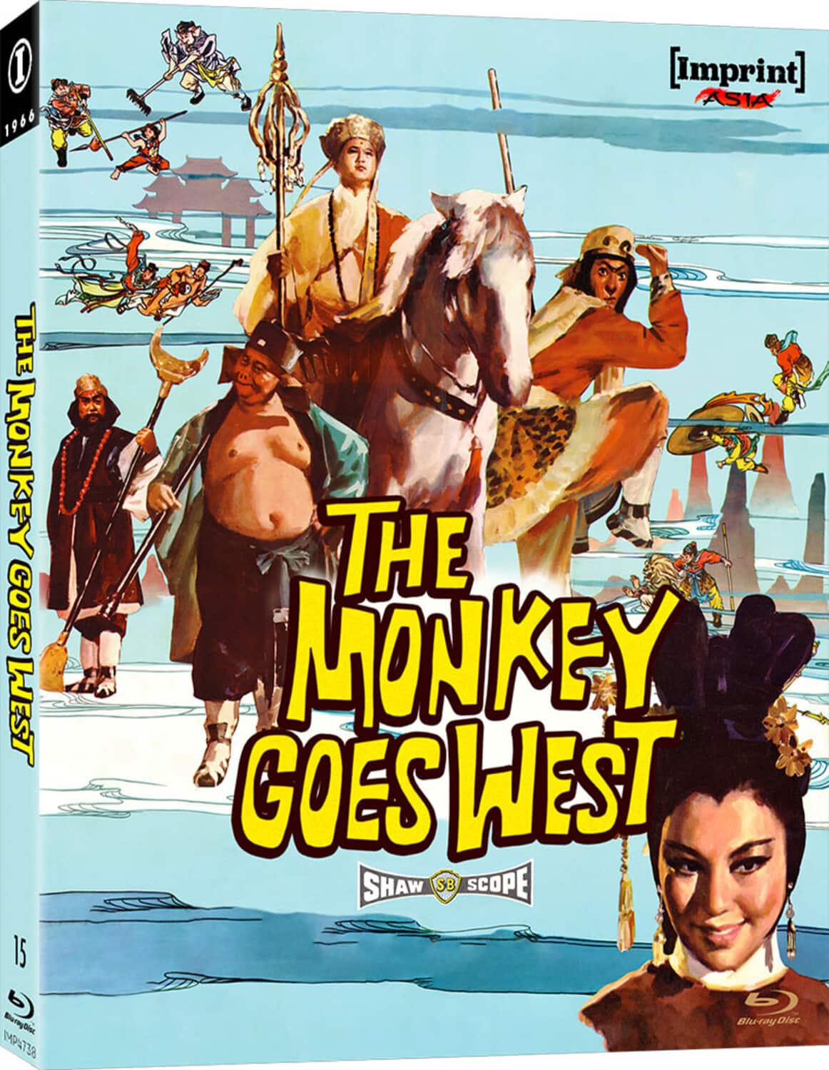 The Monkey Goes West  - BLU-RAY