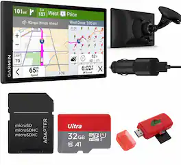 Garmin - dēzl OTR620 6in Truck GPS Bundle with 32GB Card & Cleaning Kit - Black