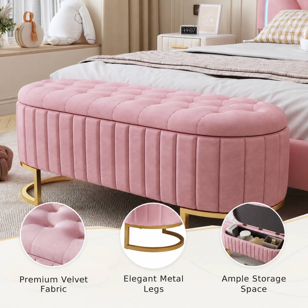 1907  
You Pour Mix Sun Shine  
Premium Velvet Fabric  
Elegant Metal Legs  
Ample Storage Space