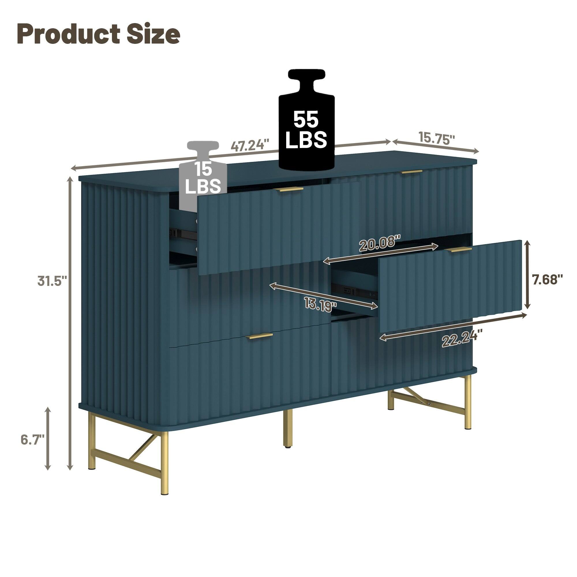 Product Size  
55 LBS  
47.24"  
15 LBS  
15.75"  
20.08"  
31.5"  
13.19"  
22.24"  
7.68"  
6.7"