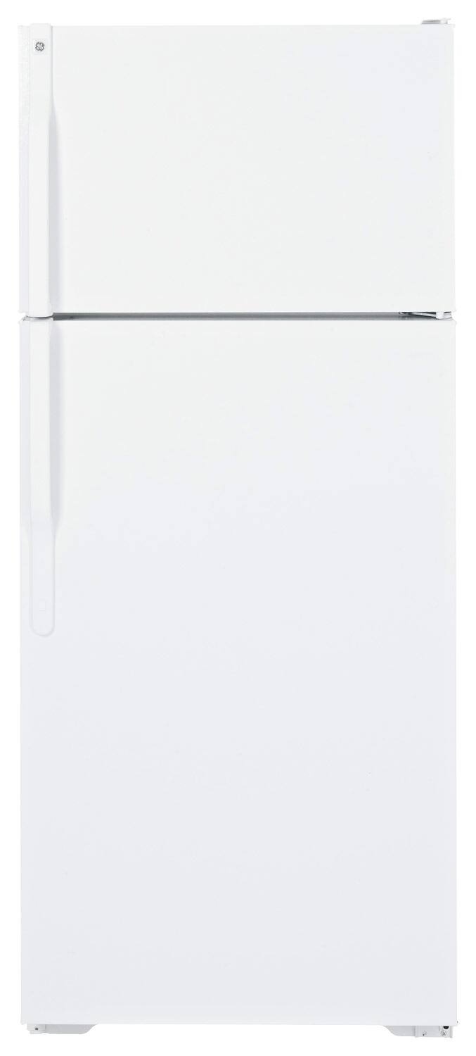 Best Buy GE 18.1 Cu. Ft. FrostFree TopFreezer Refrigerator White