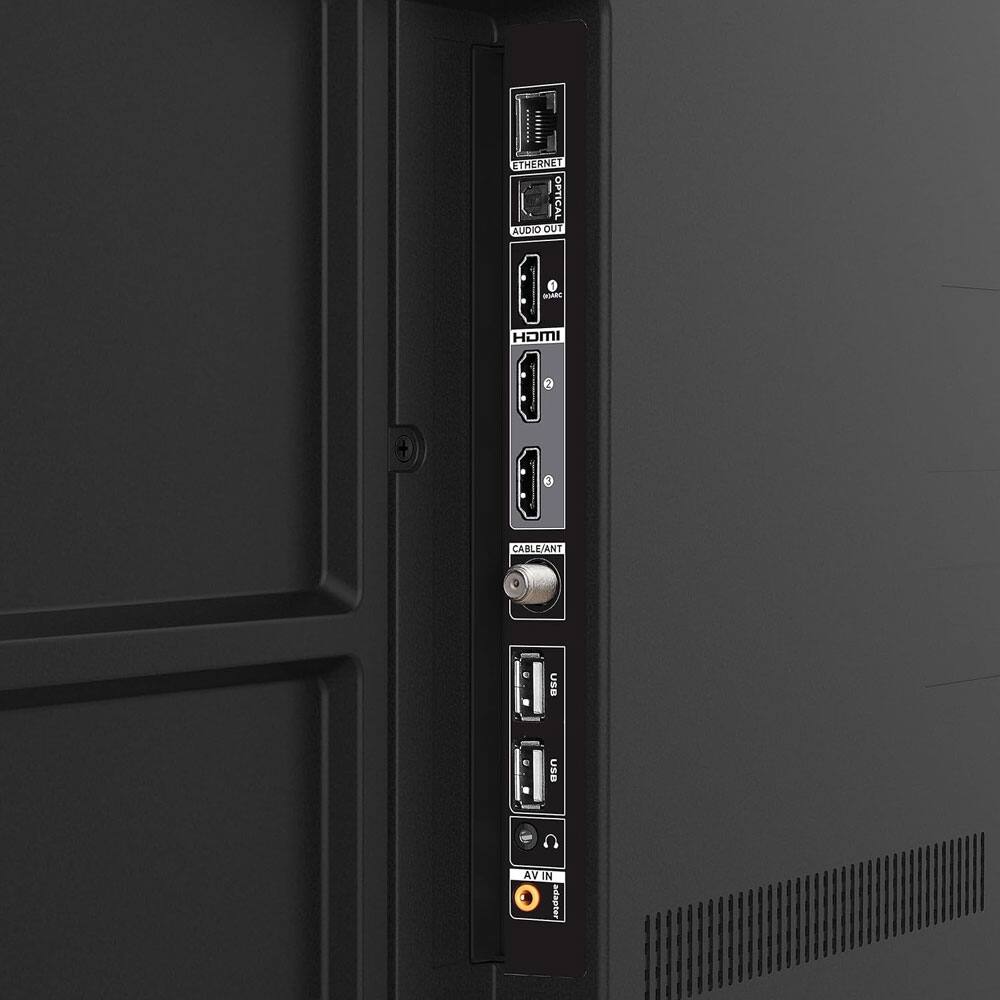 ETHERNET  
OPTICAL  
AUDIO OUT  
HDMI 1  
HDMI 2  
CABLE/ANT  
USB  
USB  
AV IN