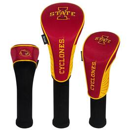 Team Effort - Iowa State Cyclones Driver Fairway Hybrid Set of Three Headcovers - Multicolor