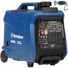 Westinghouse iGen4000c
4000 Peak Watts
3300 Running Watts
Push Button Start
Remote Start
AC 120V 20A 5-20R
AC 120V 30A
Parallel Operation
12V DC 30A