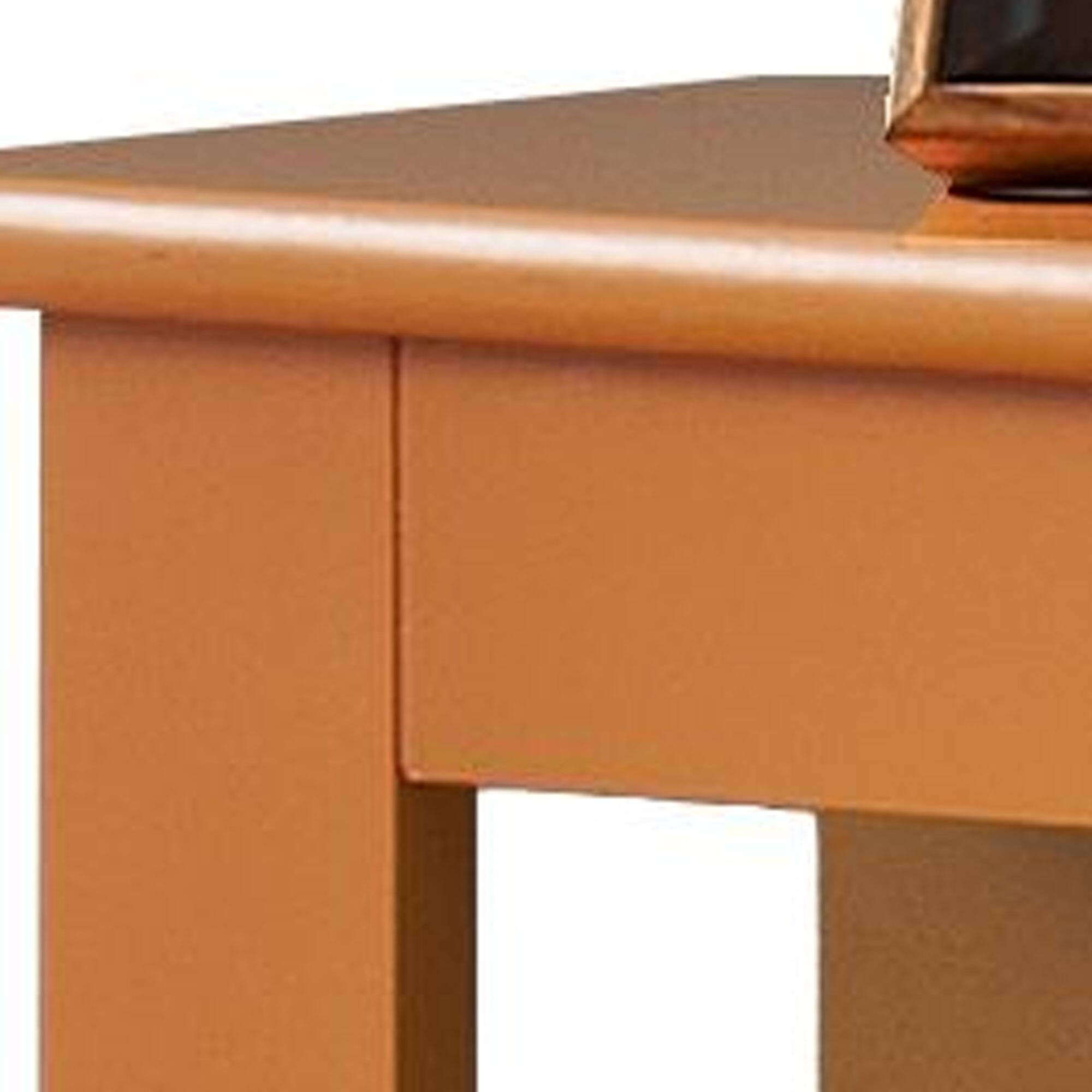 Back. Kings Brand Furniture - Kings Brand Furniture Entryway Table - Narrow Console Table - Console Table with Storage - Bright Orange.
