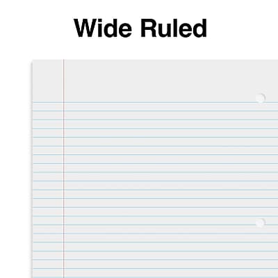 Wide Ruled