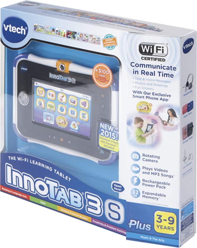 Alt View 15. VTech - InnoTab 3S Plus - 4GB - Blue.