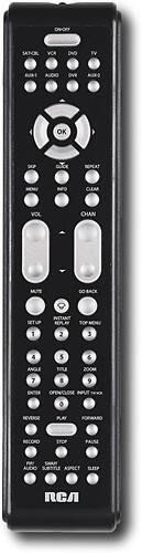 Front Standard. RCA - Navilight 8-Device Universal Remote.