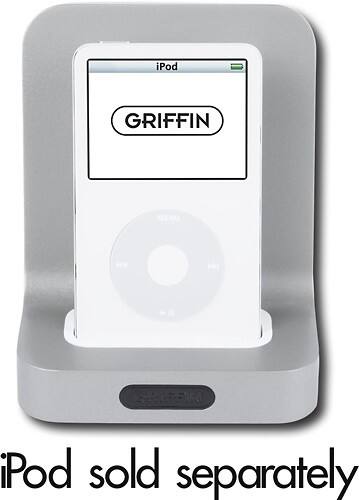 Front Standard. Griffin - TuneCenter Home Media Center for Apple® iPod™.