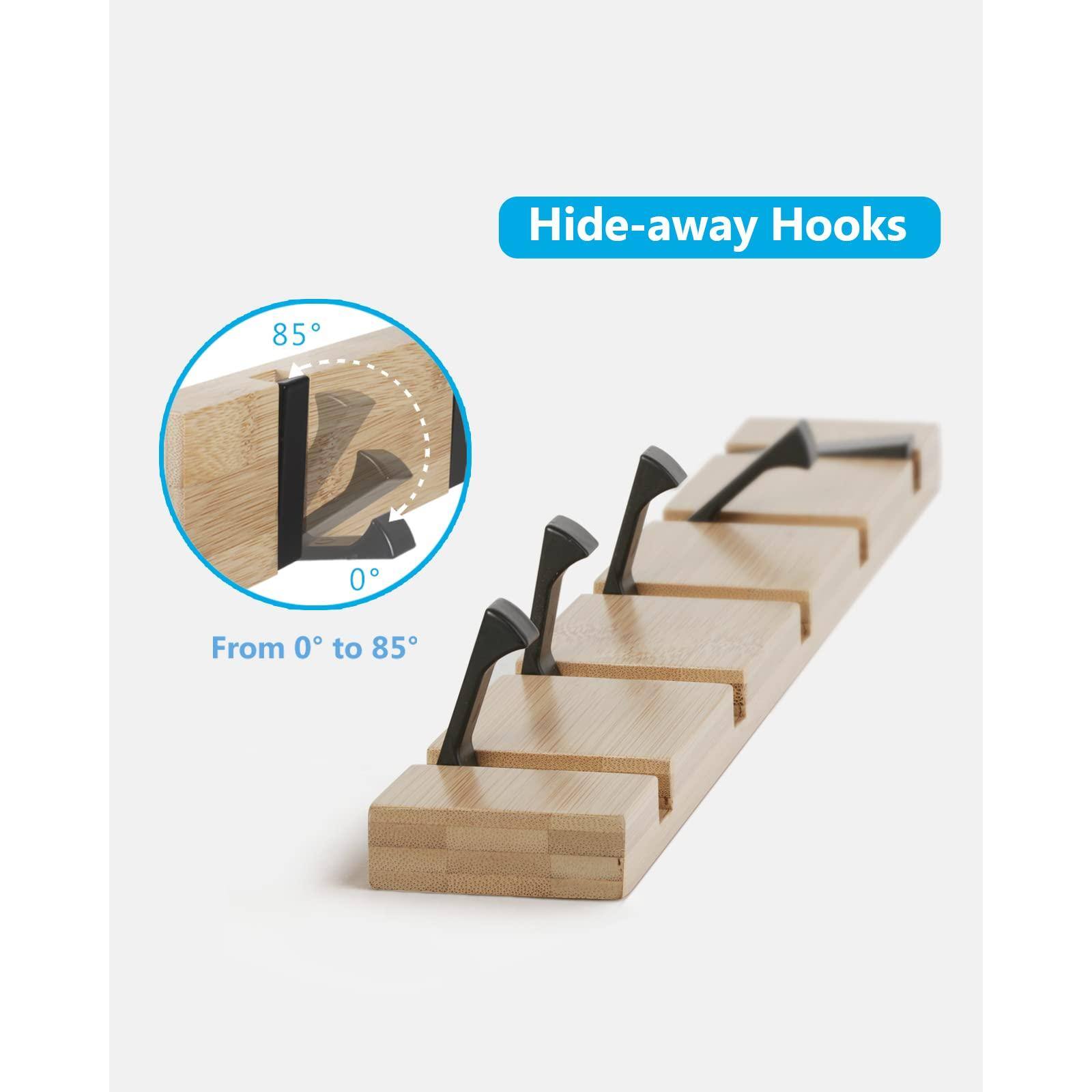 Hide-away Hooks

From 0° to 85°