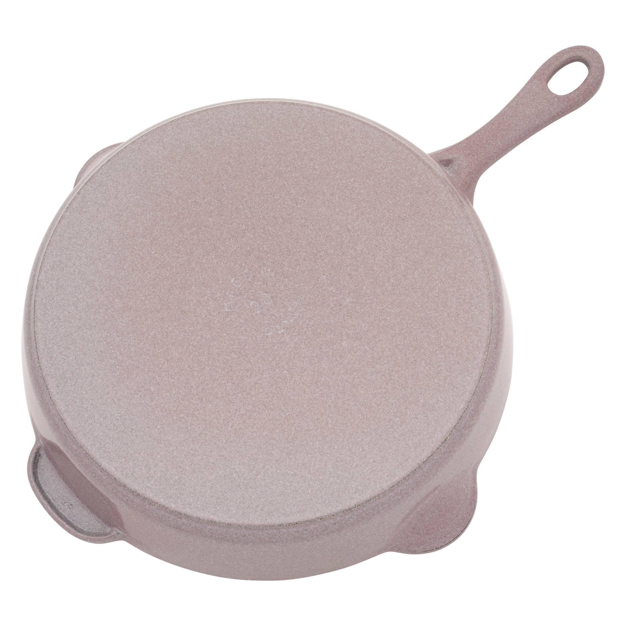 Alt View 3. Staub - STAUB Cast Iron 11-inch Traditional Deep Skillet - Lilac - Lilac.