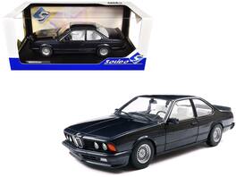1984 BMW 635 CSI (E24) 1/18 Diecast Model Car by Solido - Macau Blue Metallic