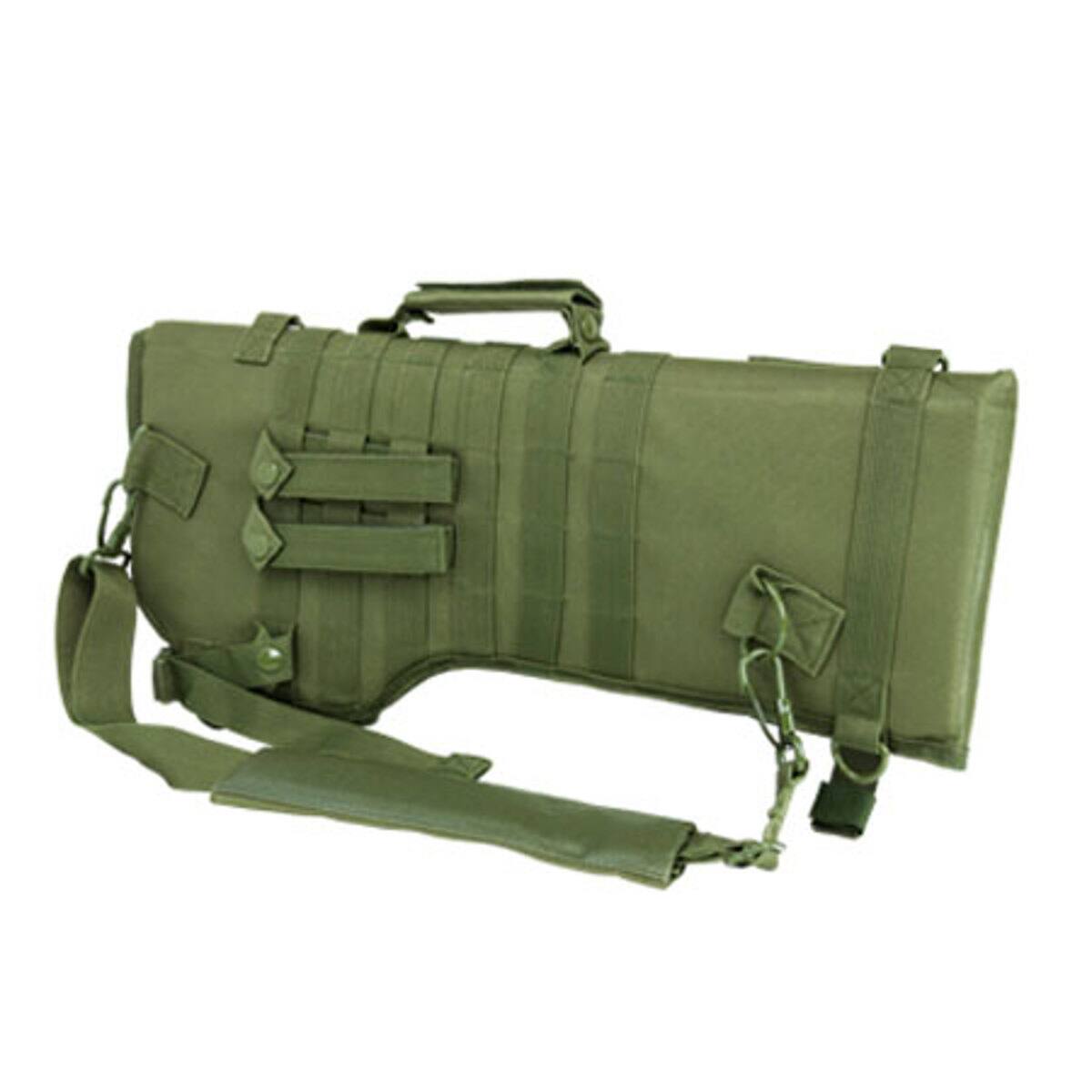 Front. NcSTAR - NcSTAR Vism Tactical Rifle Scabbard, 28.5" Long, Green - Olive.