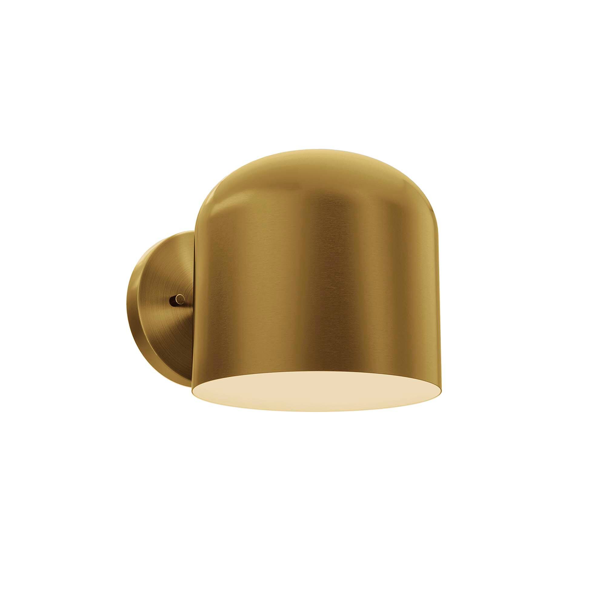Alt View 2. Modway - Avenue 1-Light Wall Sconce by Modway - Satin Brass.