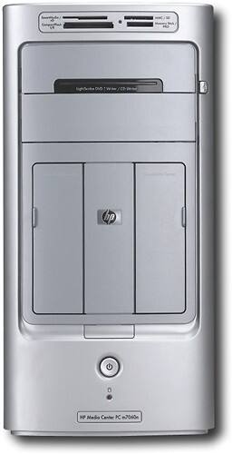 Front Standard. Hewlett-Packard - Pavilion 4400+ Media Center TV Desktop.