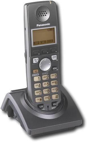 Angle Standard. Panasonic - 5.8GHz Cordless Expansion Handset.