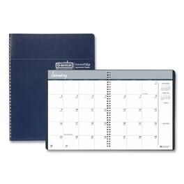 House of Doolittle - 14 Month Recycled Ruled Monthly Planner 11 x 8.5 Blue Cover 14 Month Dec 2025 to Jan 2027