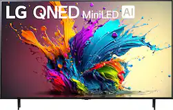 LG - 65" Class 90 Series QNED MiniLED 4K UHD Smart webOS TV (2024) - Front_Zoom